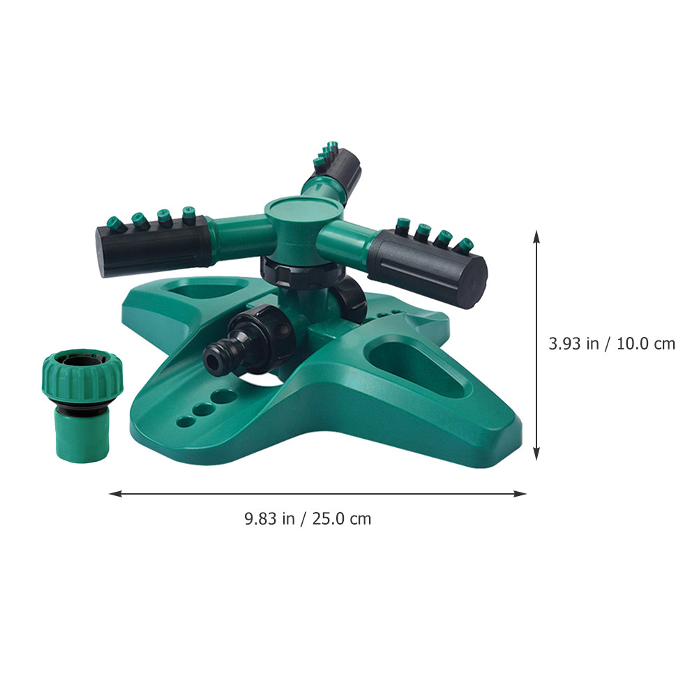 자동 회전식 스프링클러, 360도 회전 잔디밭 물뿌리개 - Gardening Tools Vegetables 리뷰 및 가격