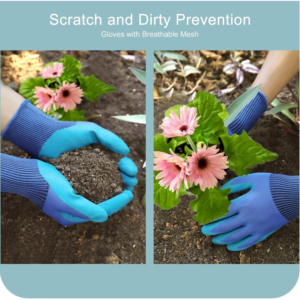 튼튼한 7종 정원용 도구 세트: 흙삽, 손삽, 화분 이 - Gardening Tools Essential 리뷰 및 가격